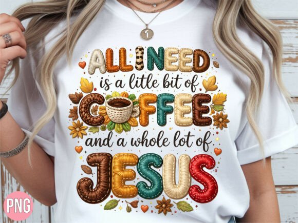 Coffee & Jesus PNG: High-Res Digital Design