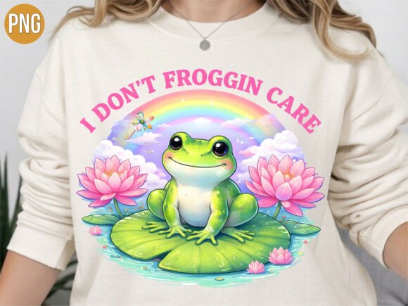 Rainbow Lotus Frogging Care Frog T-shirt: A Guide to High-Quality Digital Design for Creative Projects
