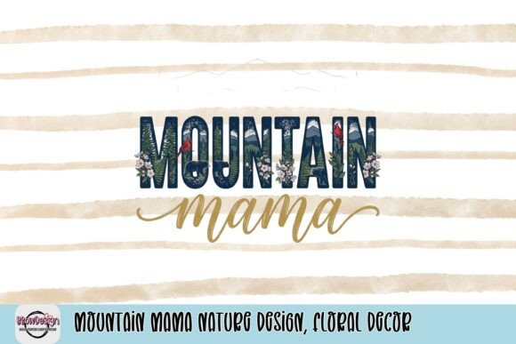 Strategic Branding with Mountain Mama Nature Design and Floral Decor