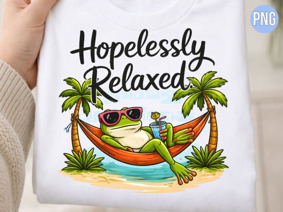 Unlocking Creativity with the Hopelessly Relaxed Frog Hammock PNG
