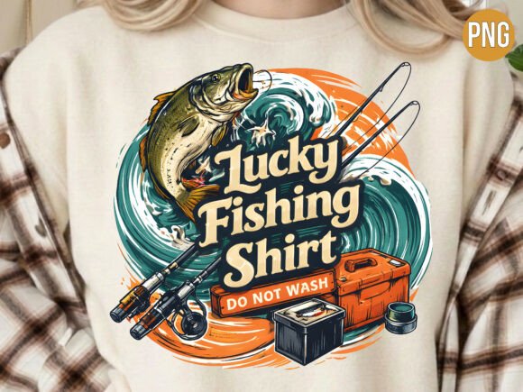Unlocking Creativity with the Lucky Bass Fishing Box T-Shirt PNG