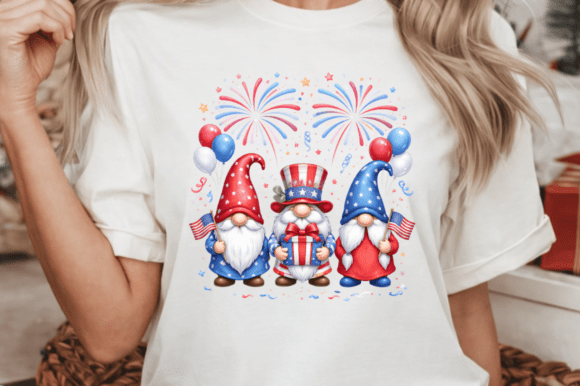USA 250th Anniversary Gnome PNG: Elevating Patriotic Sublimation Designs